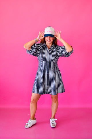 Prescott Denim Stripe Dress