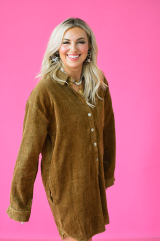 Junie Corduroy Dress