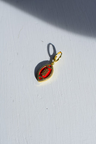 Red Football Charm RESTOCK