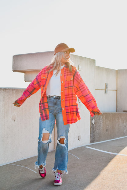 Malone Plaid Shacket