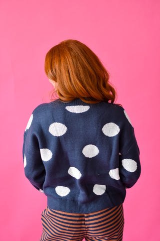 Blythe Polka Dot Cardigan