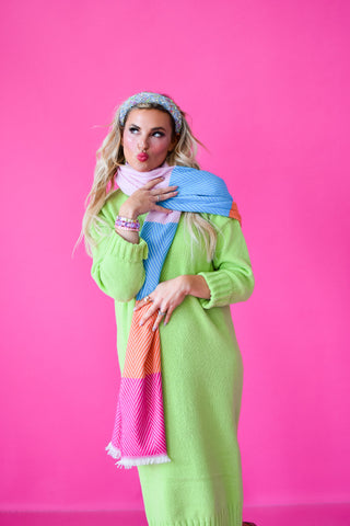 Norah Chevron Scarf
