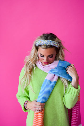 Norah Chevron Scarf