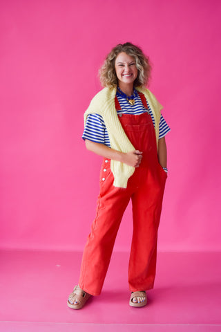 Aliyah Denim Overalls
