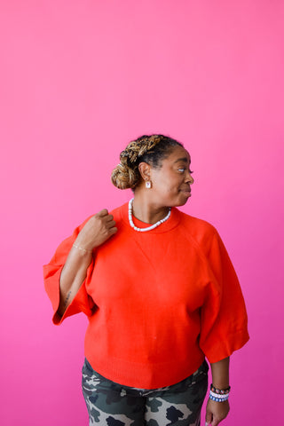 Reese Short Sleeve Sweater