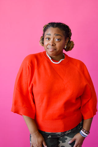 Reese Short Sleeve Sweater