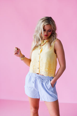 Jenna Stripe Boxer Shorts