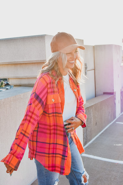 Malone Plaid Shacket