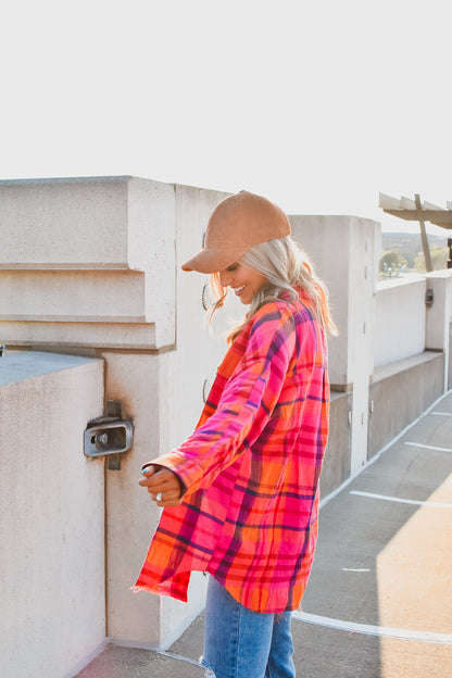 Malone Plaid Shacket