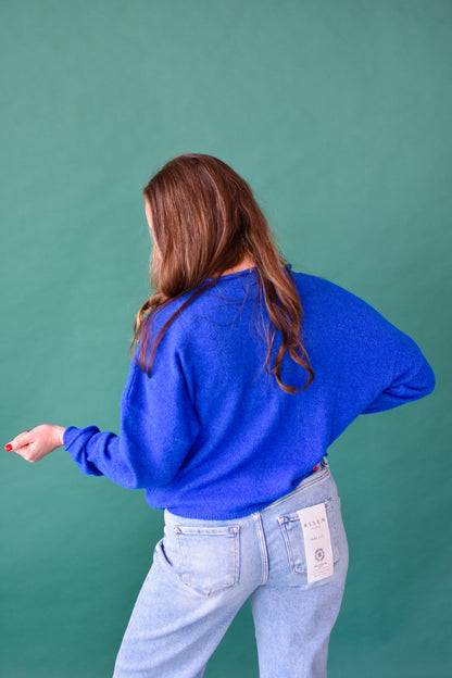 Piper Cardigan - Royal Blue