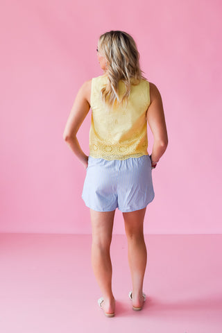 Jenna Stripe Boxer Shorts