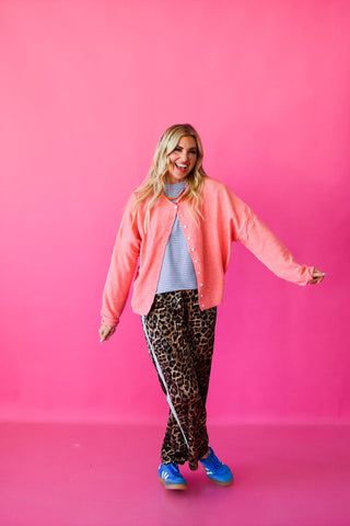 Piper Cardigan - Peach