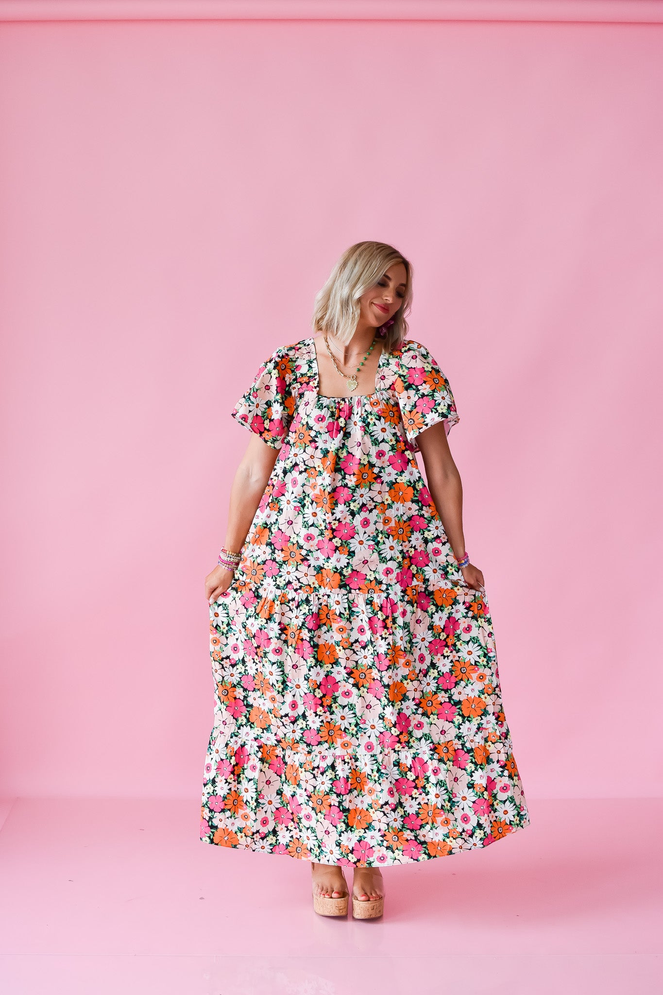 Margo Floral Maxi Dress