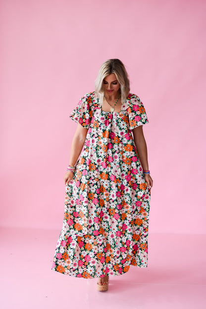 Margo Floral Maxi Dress