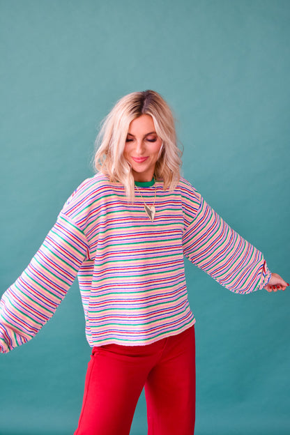 Kortney Striped Sweater