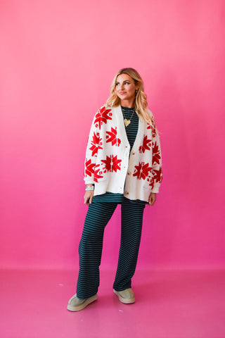 Taryn Snowflake Cardigan