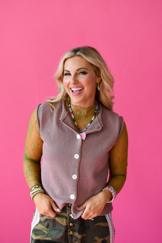 Janis Lace Top in Lemon Grass