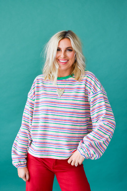 Kortney Striped Sweater