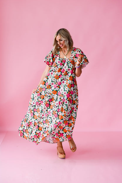 Margo Floral Maxi Dress