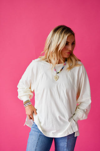 Layla Oversized Long Sleeve Top