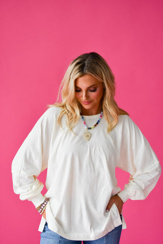 Layla Oversized Long Sleeve Top