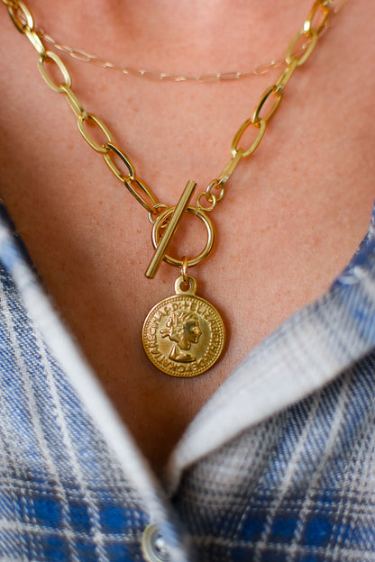 Dainty Coin Necklace