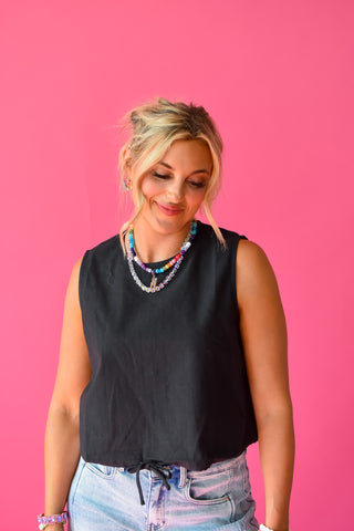Ellison Linen Tank Top - RESTOCK