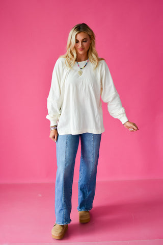 Layla Oversized Long Sleeve Top