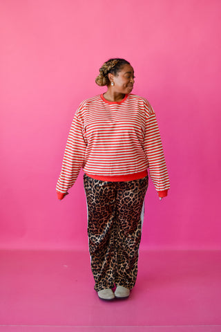 Emma Stripe Sweatshirt