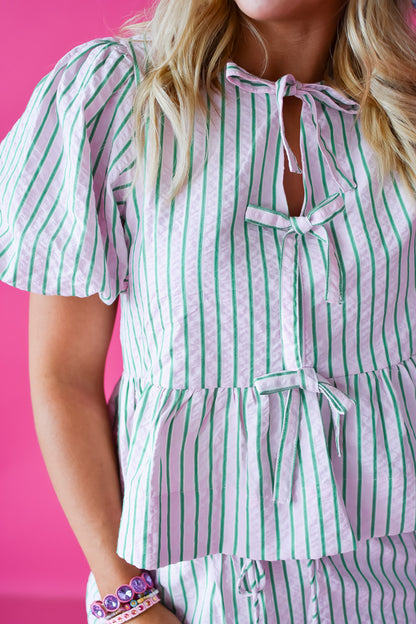 Sasha Stripe Outfit Set