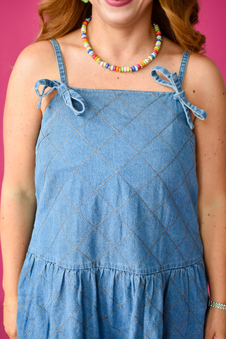 Fannie Denim Mini Dress