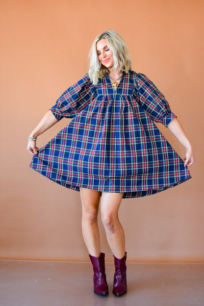 Fuller Plaid Dress