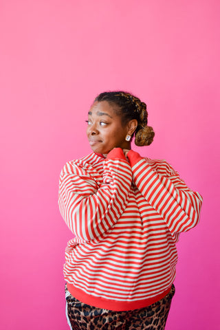 Emma Stripe Sweatshirt