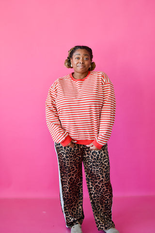 Emma Stripe Sweatshirt