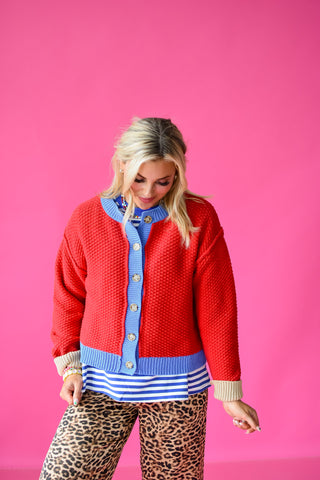 Tyler Knit Button Up Cardigan