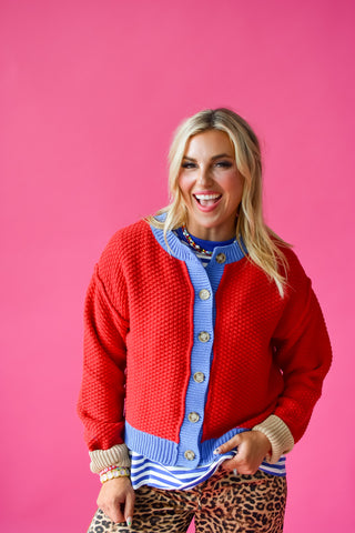 Tyler Knit Button Up Cardigan