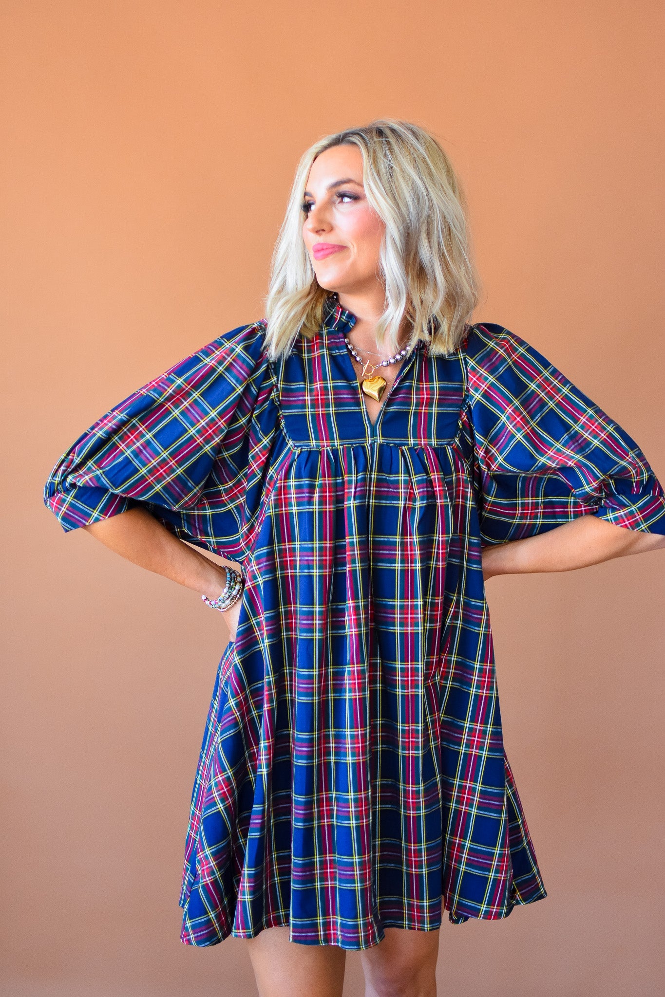 Fuller Plaid Dress