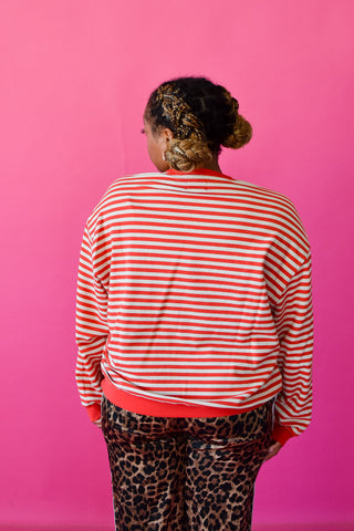 Emma Stripe Sweatshirt