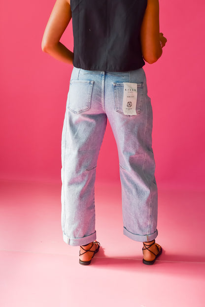 Benny Barrel Cuffed Jeans