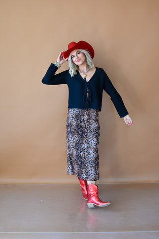 Mika Front Tie Sweater