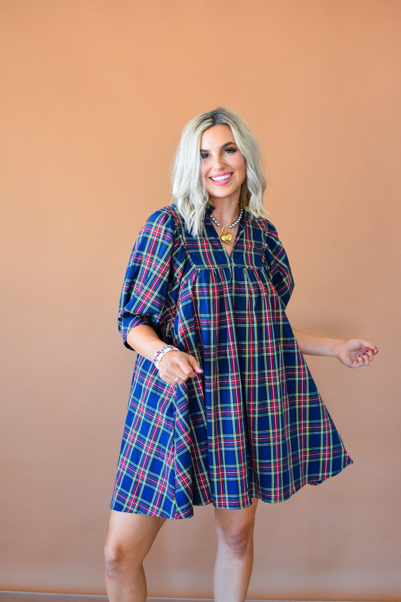 Fuller Plaid Dress