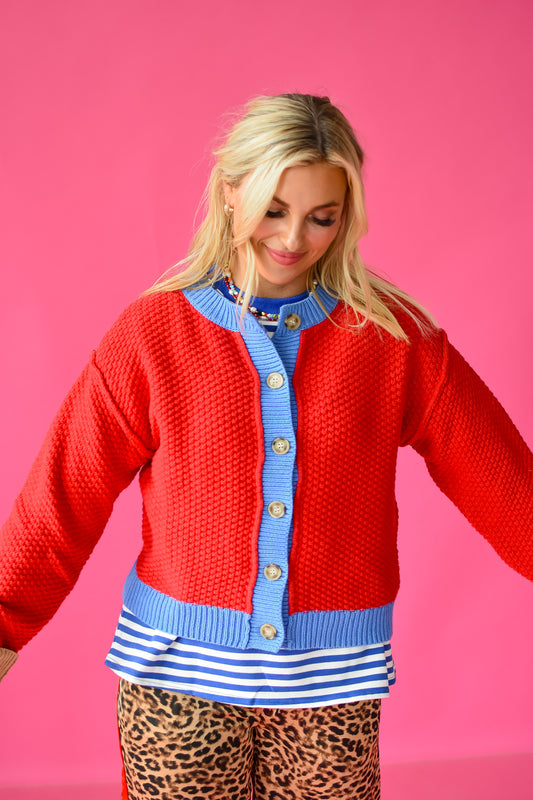 Tyler Knit Button Up Cardigan