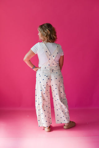 Gemma Polka Dot Barrel Overalls *PREORDER*