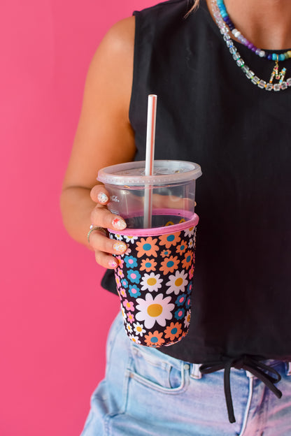 Coffee Sleeve- Darling Daisy