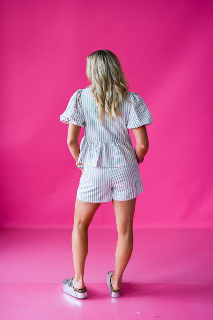 Sasha Stripe Outfit Set