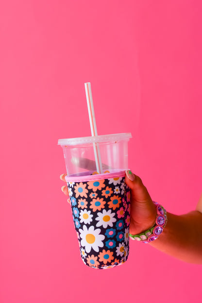 Coffee Sleeve- Darling Daisy