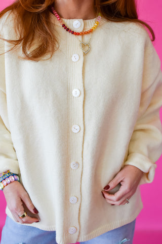 Juniper Cardigan in Butter Yellow