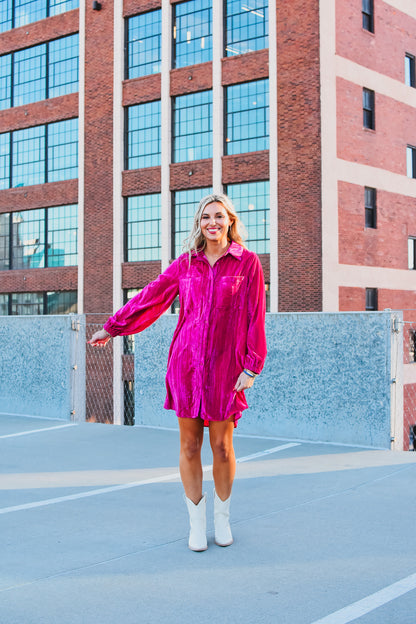 Jodie Velvet Dress