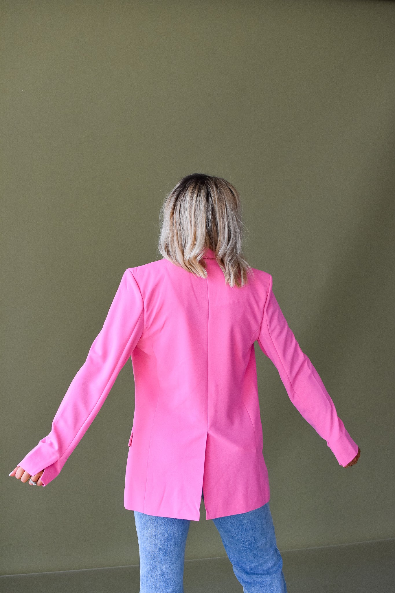 Ryleigh Bubblegum Blazer