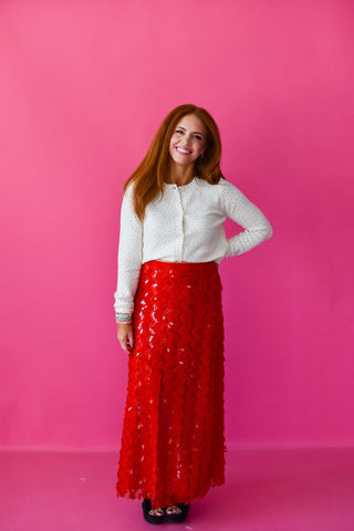 Isabella Polka Dot Cardigan